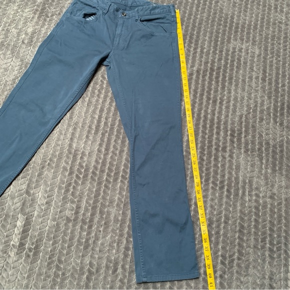 Bonobos Pants Mens 32x32 Blue Gray Straight Athletic Fit Travel Gray Jacron - Picture 13 of 15